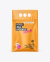 Matte Food Bag Mockup