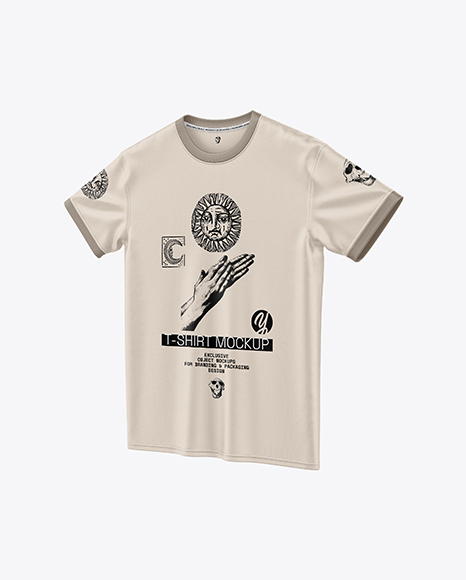 Crew Neck T-Shirt Mockup