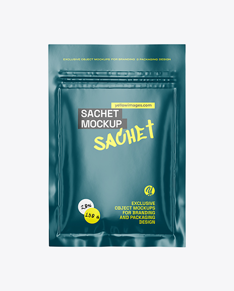 Matte Sachet Mockup