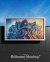 Billboard on the City Street Mockup