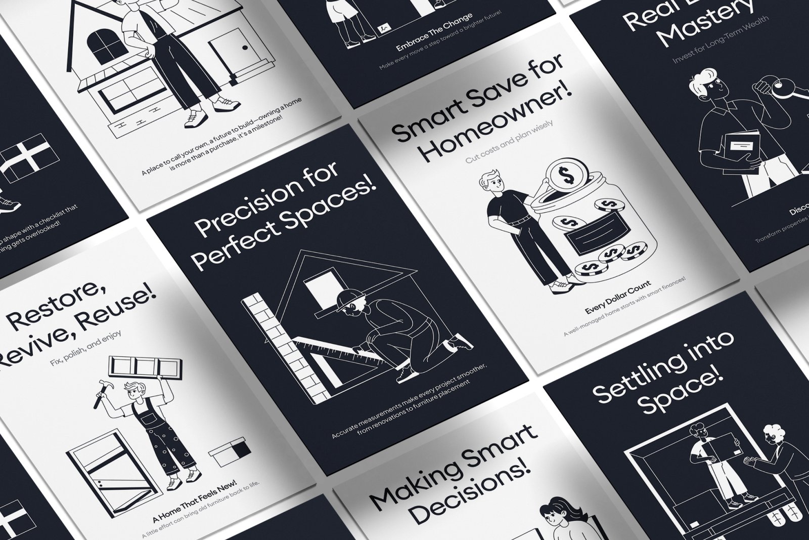 Home Owner Illustration Set