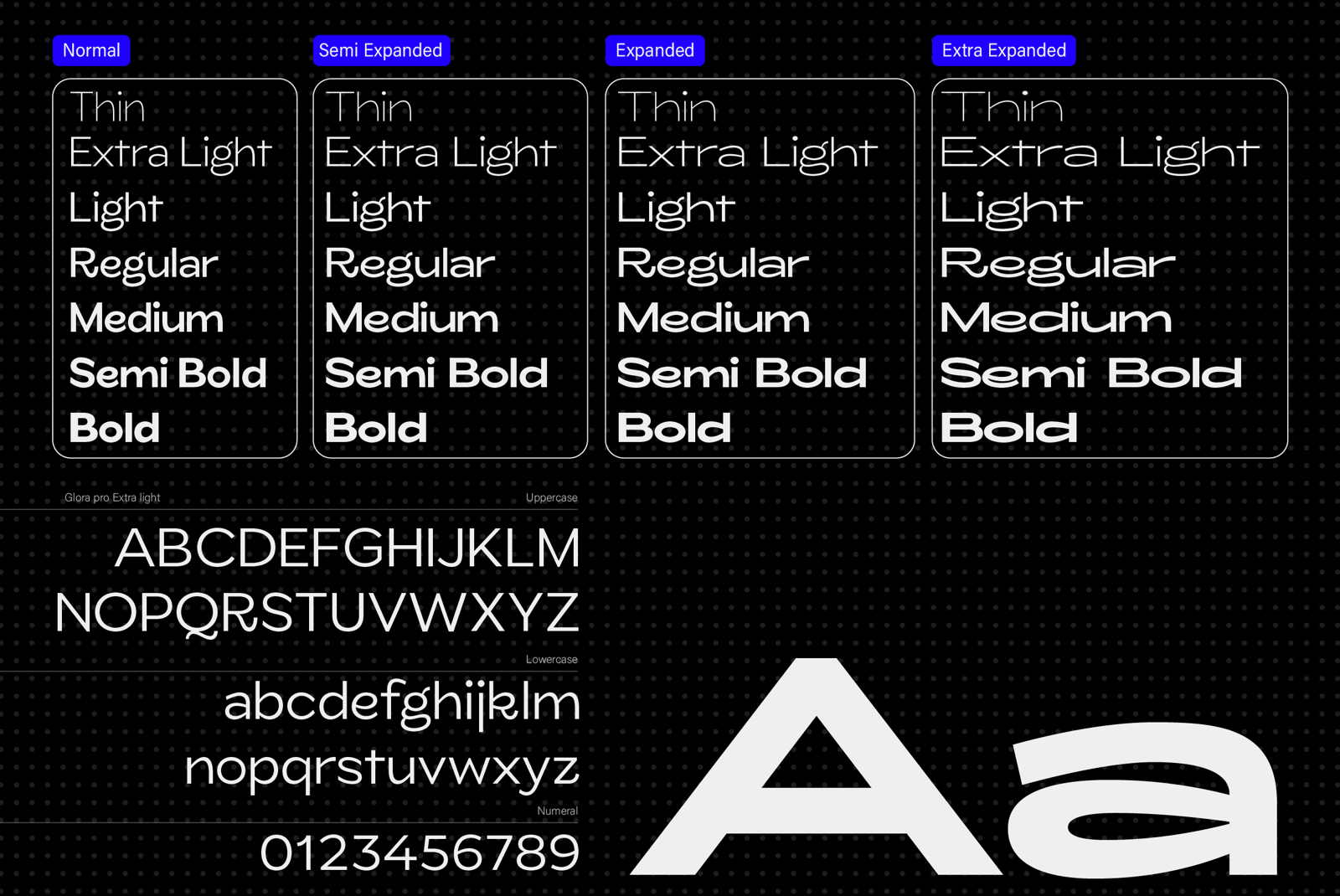 ZT Glora Pro Font