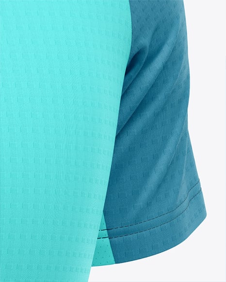 Raglan Short Sleeve Jersey Mockup