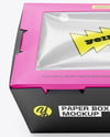 Paper Food Box Mockup