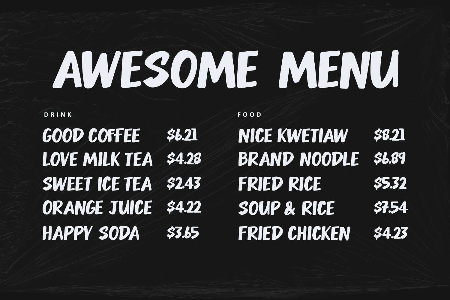 Bucktien Kwetiaw Playful Bold Hand Drawn Display