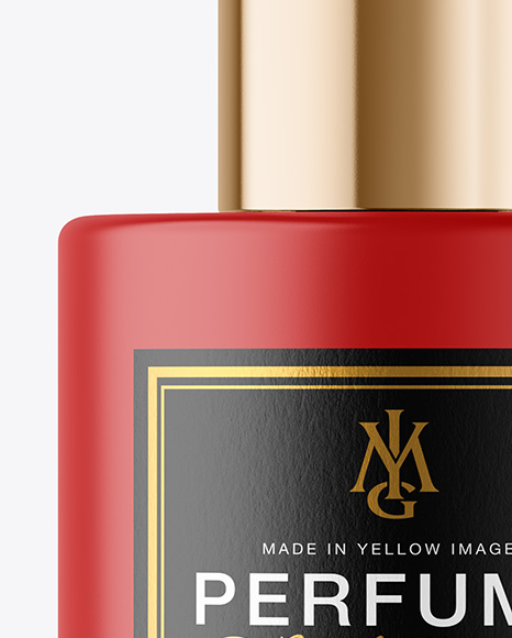 Matte Perfume Bottle Mockup