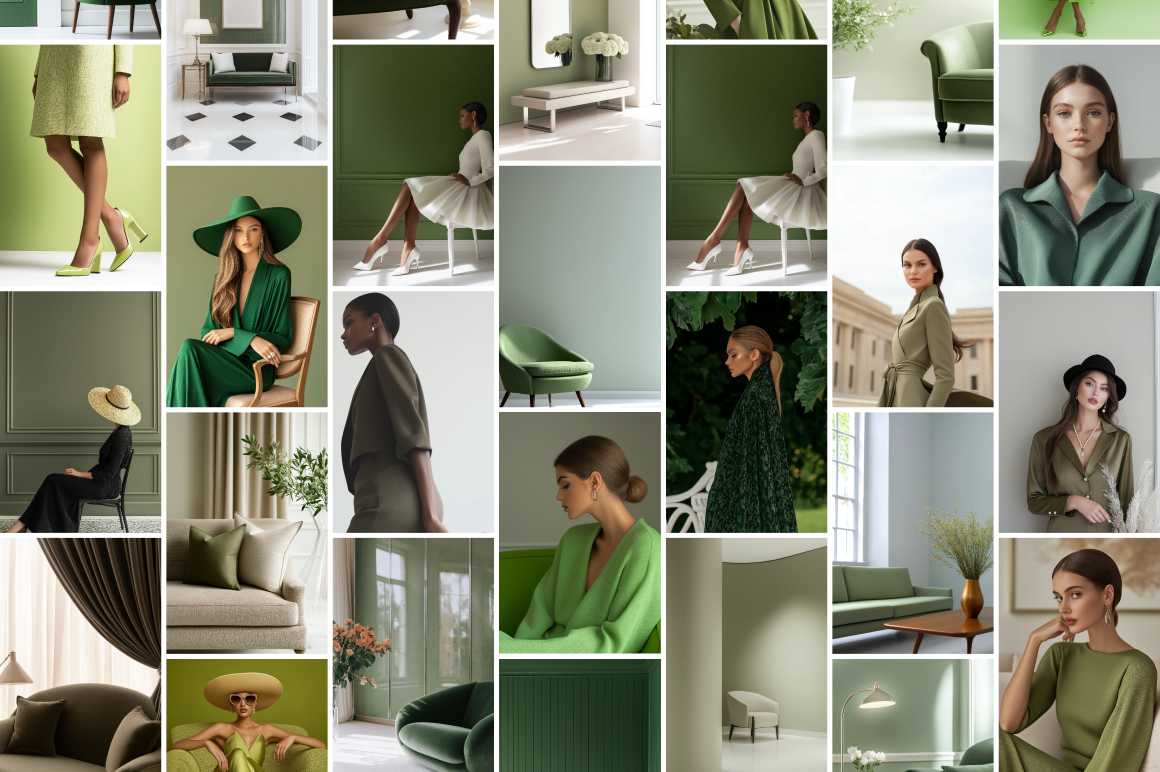 Green Aesthetic - 155 Stock Photo