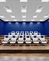 Press Conference Room Mockup