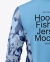 Hooded Fishing Jersey Mockup