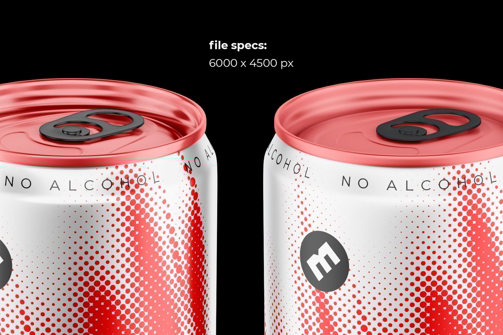 Sleek 330ml Aluminium Can Mockup
