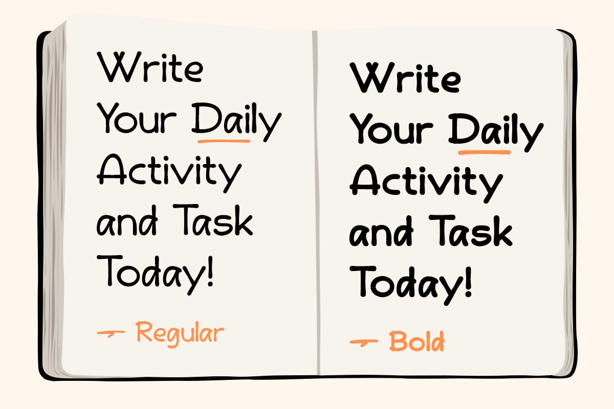 Banda Note - Handwritten Marker Note Font
