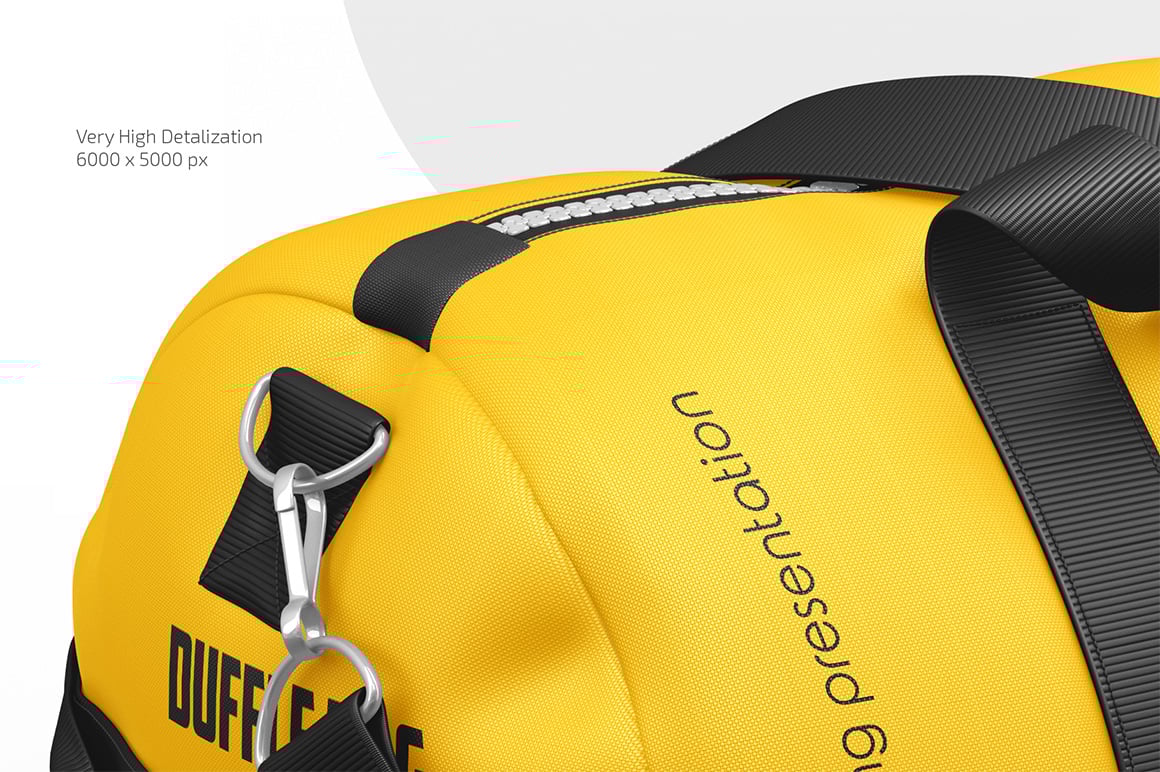 Duffle Bag Mockup Set