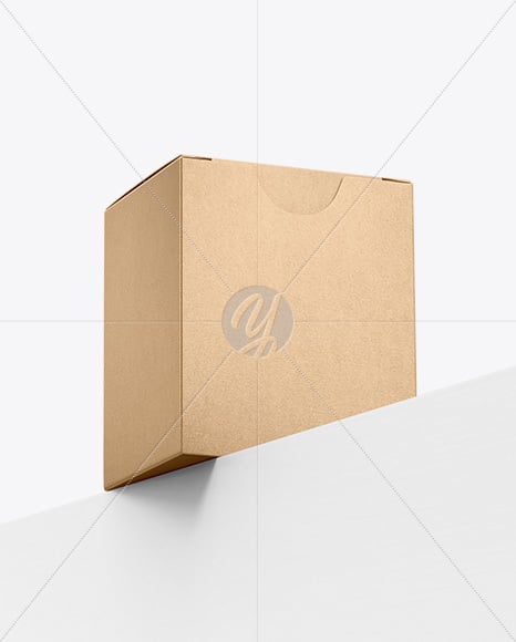 Kraft Paper Box Mockup