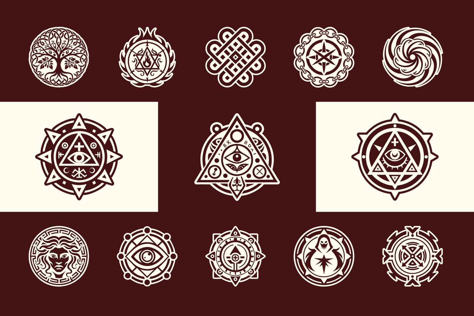 Supernatural Symbols Set