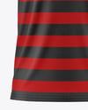 Men's Raglan Polo Shirt Mockup - Front View