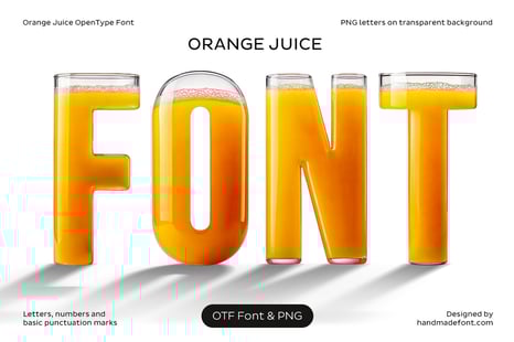 Orange Juice Font - Cool Fonts
