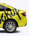 Sedan Mockup - Side View