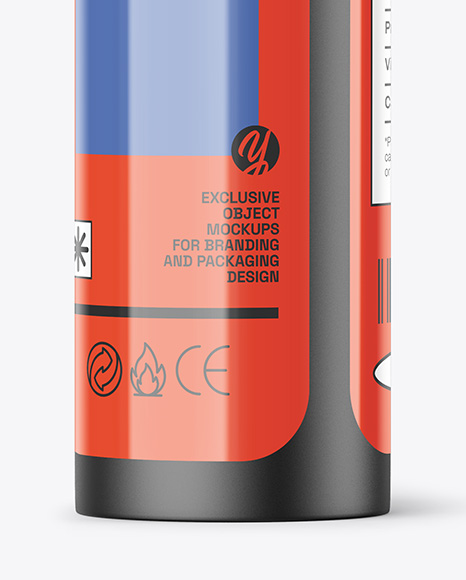 Cosmetic Bottle with Pump Mockup