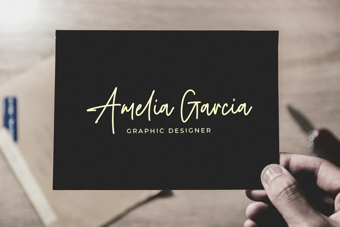 Rockville Modern Signature Font