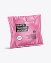 Glossy Snack Package Mockup