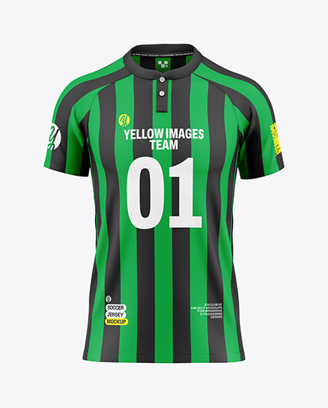 Soccer Jersey Mockup - Front View