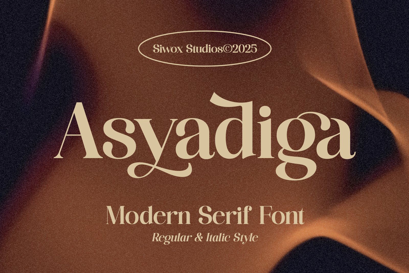 Asyadiga - Modern Serif Font