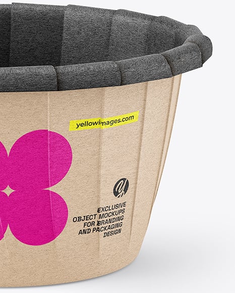 Kraft Paper Cup Mockup