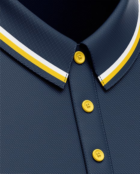 Men's Polo Shirt Mockup