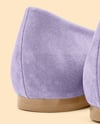 Pair of Suede Ballet Flats Mockup