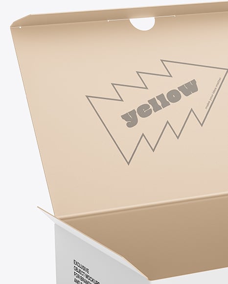 Paper Box Mockup
