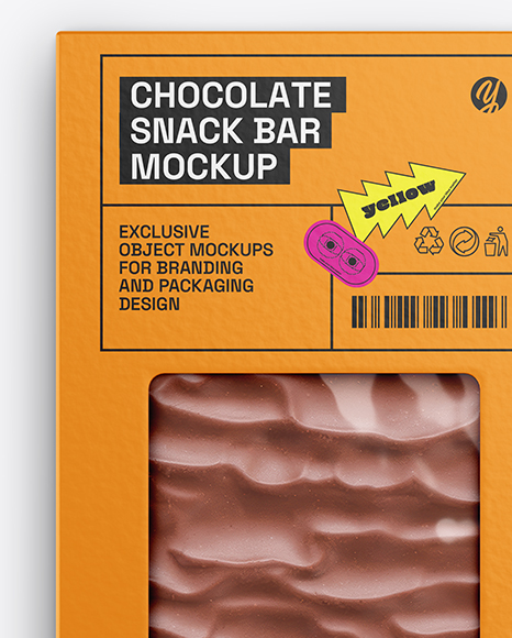 Chocolate Bar Mockup