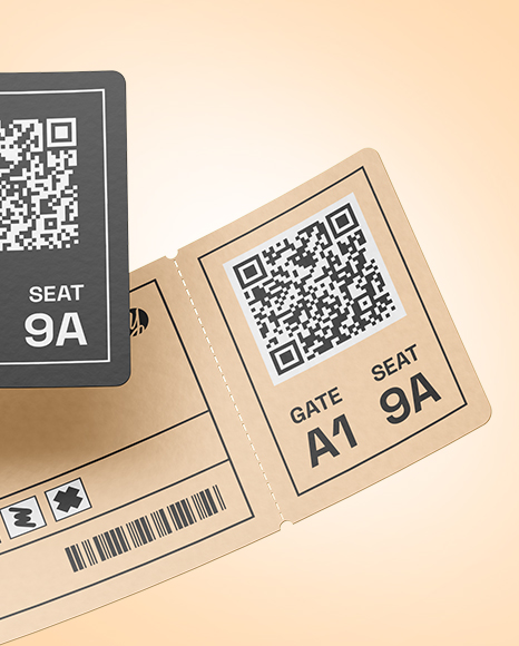 Two Tickets Mockup