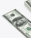 Money Stack and Banknote Mockup