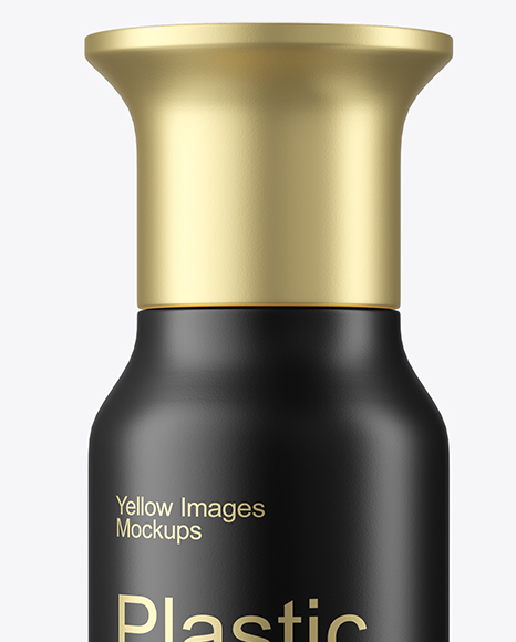 Matte Cosmetic Bottle Mockup