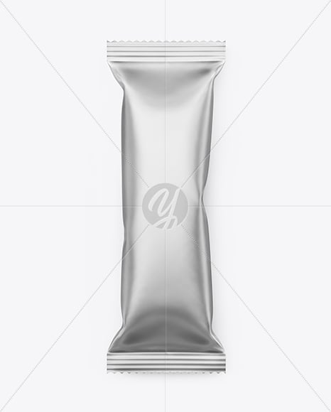 Matte Metallic Package Mockup