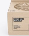 Kraft Paper Box Mockup