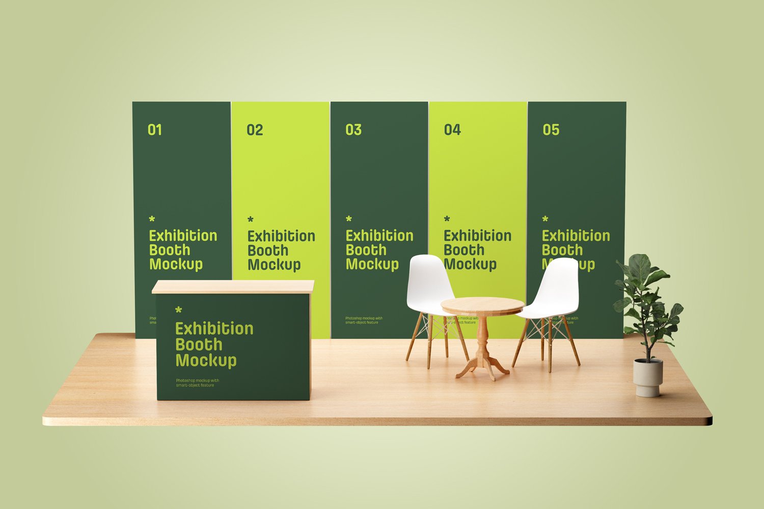 Exhibition Booth Mockups