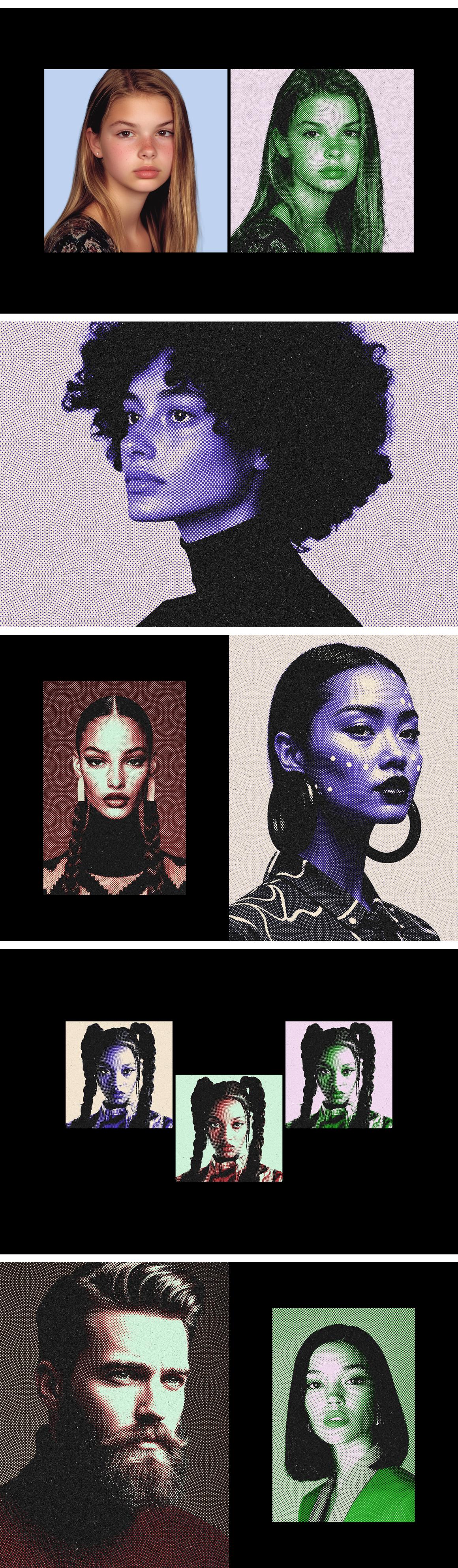 Vintage Engraving Photo Effect