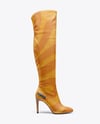 Women's Over-The-Knee Boot Mockup
