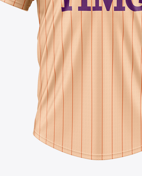 Baseball Jersey Mockup - Front View