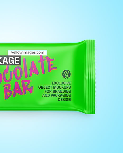 Matte Snack Package Mockup
