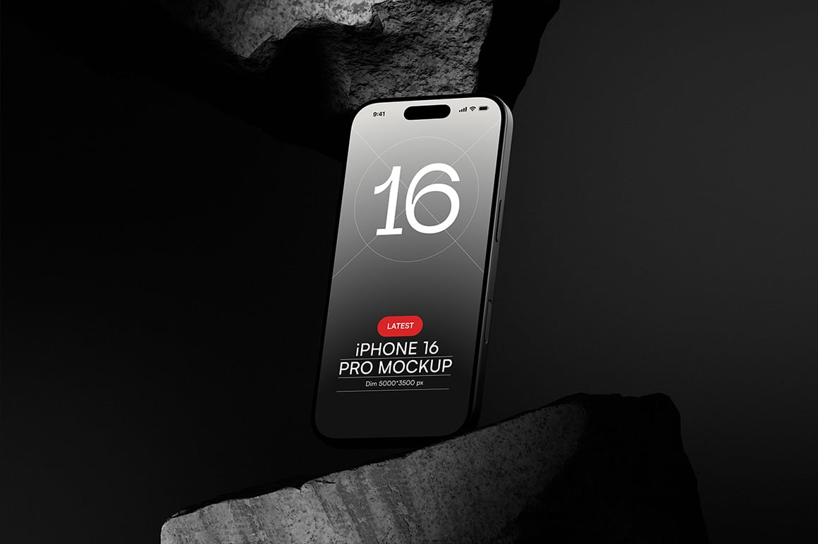 iPhone 16 Pro Mockup