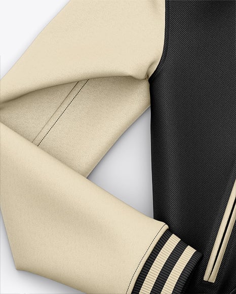 Varsity Jacket Flat Lay