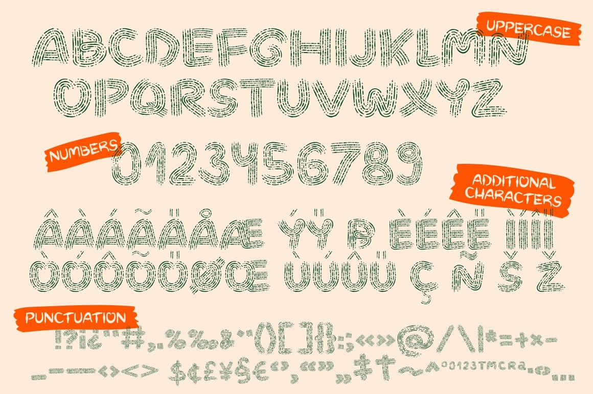 Garden Notes handwritten font