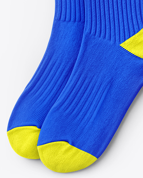 Pair of Socks Mockup
