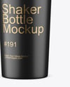Matte Shaker Bottle Mockup
