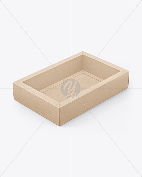 Kraft Paper Box Mockup