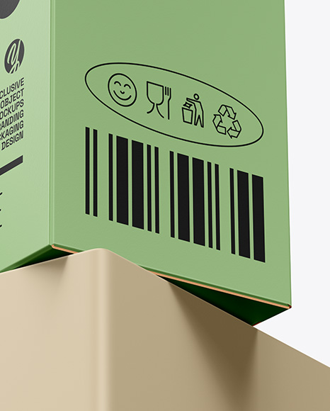 Paper Box Mockup