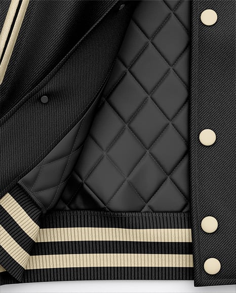 Varsity Jacket Flat Lay