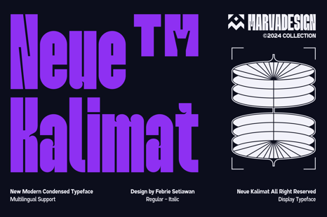 Neue Kalimat Font